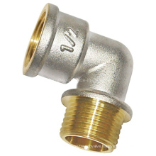 Nickel-Plated Screw Fitting - Elbow F/M (a. 0302)